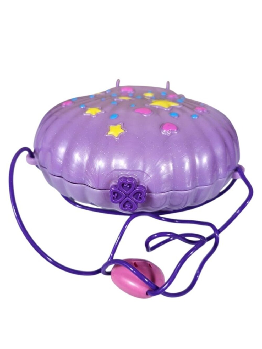 2019 Polly Pocket Underwater Ocean Shell Clam Shell No Figures Included - Picture 3 of 10